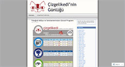 Desktop Screenshot of cizgelikedi.wordpress.com