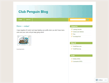 Tablet Screenshot of clubpenguin2323.wordpress.com