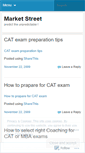 Mobile Screenshot of marketstreet.wordpress.com