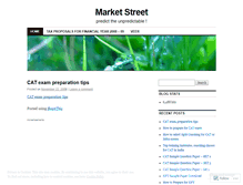 Tablet Screenshot of marketstreet.wordpress.com