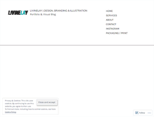 Tablet Screenshot of livinelay.wordpress.com