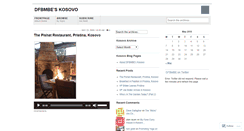 Desktop Screenshot of dfbmbekosovo.wordpress.com