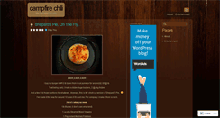 Desktop Screenshot of campfirechili.wordpress.com