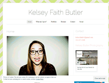 Tablet Screenshot of kelseyfaith.wordpress.com