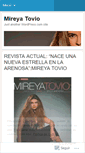 Mobile Screenshot of mireyatovio.wordpress.com