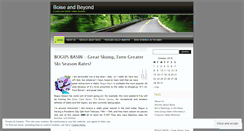 Desktop Screenshot of boiseandbeyond.wordpress.com