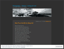 Tablet Screenshot of loanguyenson.wordpress.com