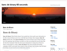 Tablet Screenshot of in.bancdebinary60seconds.wordpress.com