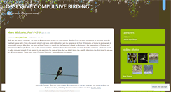 Desktop Screenshot of ocbirding.wordpress.com