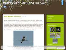 Tablet Screenshot of ocbirding.wordpress.com