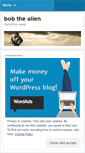 Mobile Screenshot of bobthealien.wordpress.com