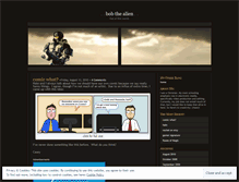 Tablet Screenshot of bobthealien.wordpress.com
