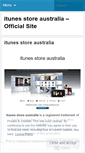 Mobile Screenshot of itunesstoreaustralia.wordpress.com