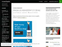 Tablet Screenshot of inzonacesarini.wordpress.com