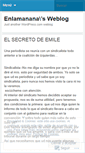 Mobile Screenshot of enlamanana.wordpress.com