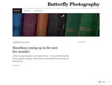 Tablet Screenshot of butterflyphotographyblog.wordpress.com