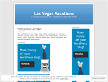 Tablet Screenshot of hotelslasvegas.wordpress.com