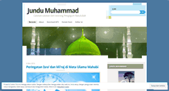 Desktop Screenshot of jundumuhammad.wordpress.com