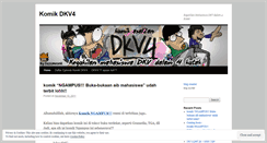 Desktop Screenshot of komikdkv4.wordpress.com