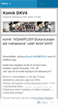 Mobile Screenshot of komikdkv4.wordpress.com