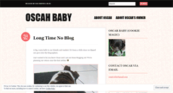 Desktop Screenshot of oscahbaby.wordpress.com