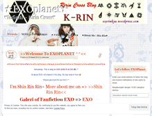 Tablet Screenshot of exorinkyu.wordpress.com