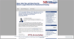 Desktop Screenshot of mhvillage.wordpress.com