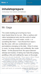 Mobile Screenshot of inhaletoprepare.wordpress.com
