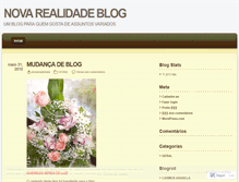 Tablet Screenshot of novarealidade.wordpress.com