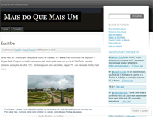 Tablet Screenshot of maisdoquemaisum.wordpress.com