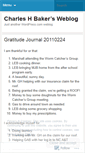 Mobile Screenshot of charleshbaker.wordpress.com