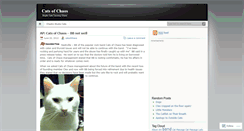 Desktop Screenshot of catsofchaos.wordpress.com
