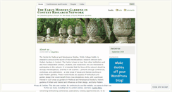 Desktop Screenshot of earlymoderngardens.wordpress.com
