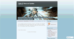 Desktop Screenshot of diabloiii.wordpress.com