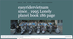 Desktop Screenshot of easyridersvietnam.wordpress.com