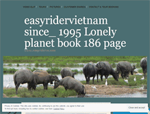 Tablet Screenshot of easyridersvietnam.wordpress.com