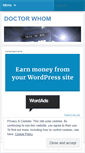 Mobile Screenshot of docwhom.wordpress.com