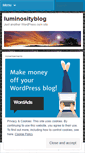 Mobile Screenshot of luminosityblog.wordpress.com
