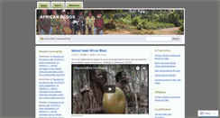 Desktop Screenshot of africanblogs.wordpress.com
