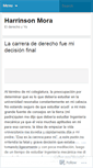 Mobile Screenshot of harrinsonmora.wordpress.com
