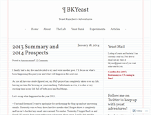 Tablet Screenshot of bkyeast.wordpress.com