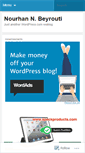 Mobile Screenshot of beyrouti.wordpress.com