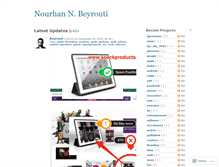 Tablet Screenshot of beyrouti.wordpress.com