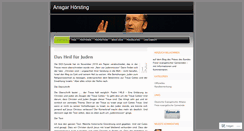 Desktop Screenshot of ansgarhoersting.wordpress.com