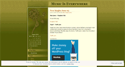 Desktop Screenshot of musikkita.wordpress.com