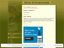 Tablet Screenshot of musikkita.wordpress.com