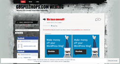 Desktop Screenshot of gospelchops.wordpress.com