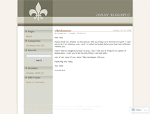 Tablet Screenshot of jonas4g.wordpress.com