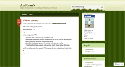 Desktop Screenshot of andthan.wordpress.com