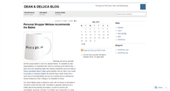 Desktop Screenshot of deandeluca.wordpress.com